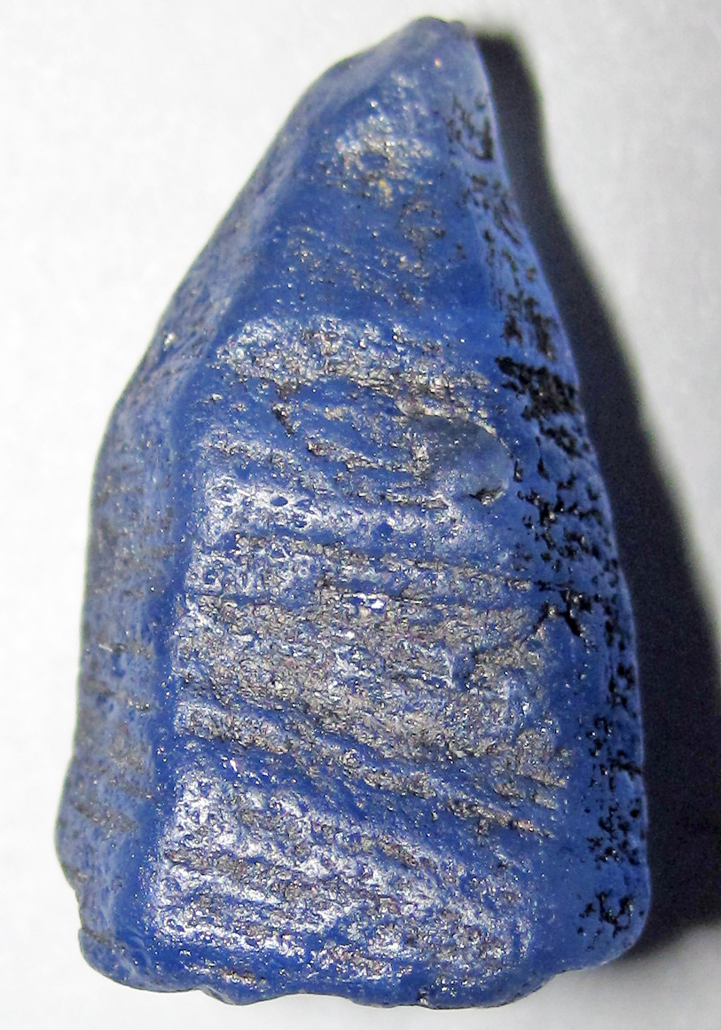 A blue Ceylon sapphire from Sri Lanka — the kind of gem shown at Kandy's gem museum